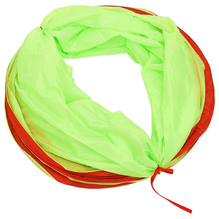 Tunel de joacă pt copii, 250 bile, verde, 175 cm, poliester - WALTI WALTI