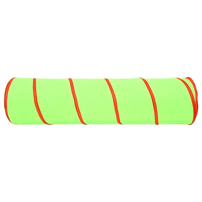 Tunel de joacă pt copii, 250 bile, verde, 175 cm, poliester - WALTI WALTI