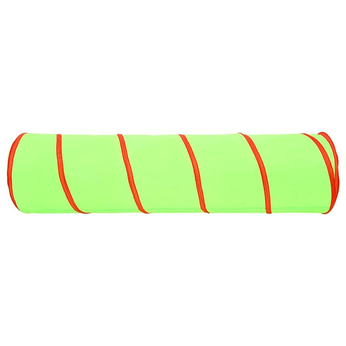 Tunel de joacă pt copii, 250 bile, verde, 175 cm, poliester - WALTI WALTI