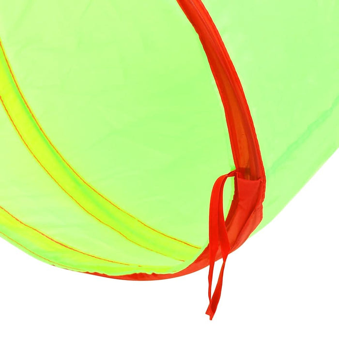 Tunel de joacă pt copii, 250 bile, verde, 175 cm, poliester - WALTI WALTI