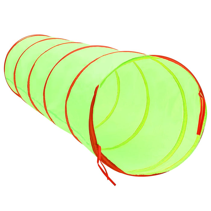Tunel de joacă pt copii, 250 bile, verde, 175 cm, poliester - WALTI WALTI