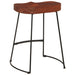 Scaune de bar Gavin 2 buc. 45,5x38x53 cm lemn masiv de mango - WALTI WALTI