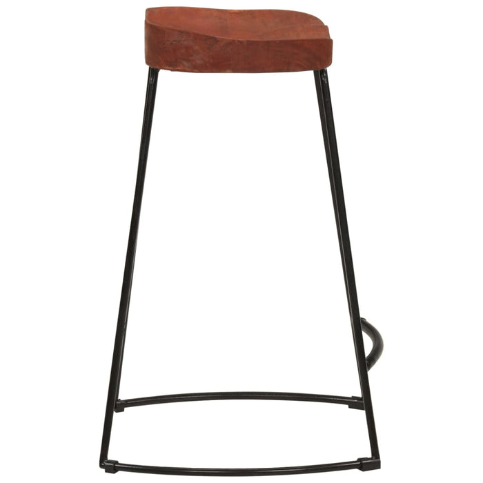 Scaune de bar Gavin 2 buc. 45x40x63 cm lemn masiv de mango - WALTI WALTI