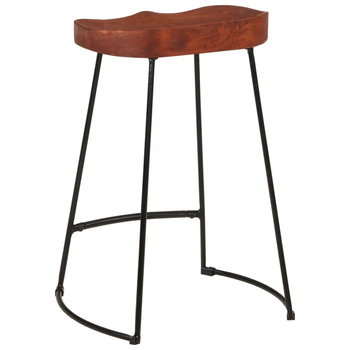 Scaune de bar Gavin 2 buc. 45x40x63 cm lemn masiv de mango - WALTI WALTI