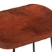 Scaune de bar Gavin 2 buc. 45x40x63 cm lemn masiv de mango - WALTI WALTI