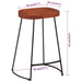 Scaune de bar Gavin 2 buc. 45x40x63 cm lemn masiv de mango - WALTI WALTI
