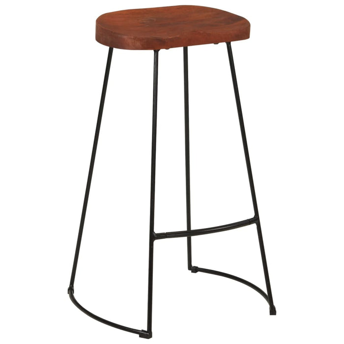 Scaune de bar Gavin 2 buc. 50x40x78 cm lemn masiv de mango - WALTI WALTI