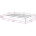 Cadru de pat King Size, alb, 150x200 cm, lemn masiv - WALTI WALTI