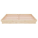 Cadru de pat Super King, 180x200 cm, lemn masiv - WALTI WALTI