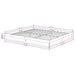 Cadru de pat Super King, 180x200 cm, lemn masiv - WALTI WALTI