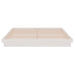 Cadru de pat Super King, alb, 180x200 cm, lemn masiv - WALTI WALTI