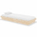 Cadru de pat mic single, 75x190 cm, lemn masiv - WALTI WALTI