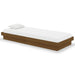 Cadru de pat mic single, maro miere, 75x190 cm, lemn masiv - WALTI WALTI