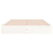 Cadru de pat King Size, alb, 150x200 cm, lemn masiv - WALTI WALTI