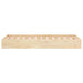 Cadru de pat mic single, 75x190 cm, lemn masiv - WALTI WALTI