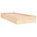 Cadru de pat single, 90x190 cm, lemn masiv - WALTI WALTI