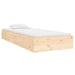 Cadru de pat single, 90x190 cm, lemn masiv - WALTI WALTI
