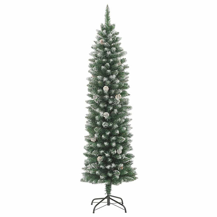 Brad de Crăciun artificial slim cu suport, 180 cm, PVC - WALTI WALTI