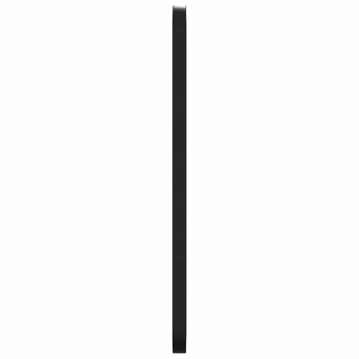 Oglindă de perete, negru, 30x80 cm, dreptunghiulară WALTI