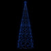 Brad de Crăciun conic, 1400 LED-uri, albastru, 160x500 cm - WALTI WALTI