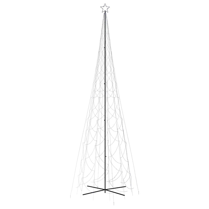 Brad de Crăciun conic, 3000 LED-uri, albastru, 230x800 cm - WALTI WALTI