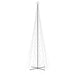 Brad de Crăciun conic, 3000 LED-uri, albastru, 230x800 cm - WALTI WALTI