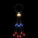 Brad de Crăciun pe catarg, 108 LED-uri, multicolor, 180 cm - WALTI WALTI