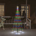 Brad de Crăciun pe catarg, 108 LED-uri, multicolor, 180 cm - WALTI WALTI