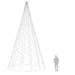 Brad de Crăciun pe catarg, 3000 LED-uri, alb cald, 800 cm - WALTI WALTI