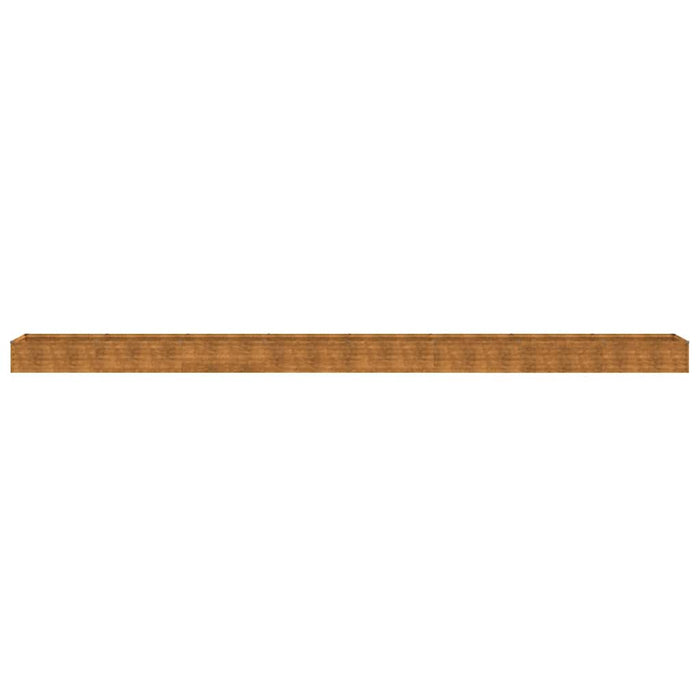 Strat înălțat de grădină, 770x50x36 cm, oțel corten WALTI