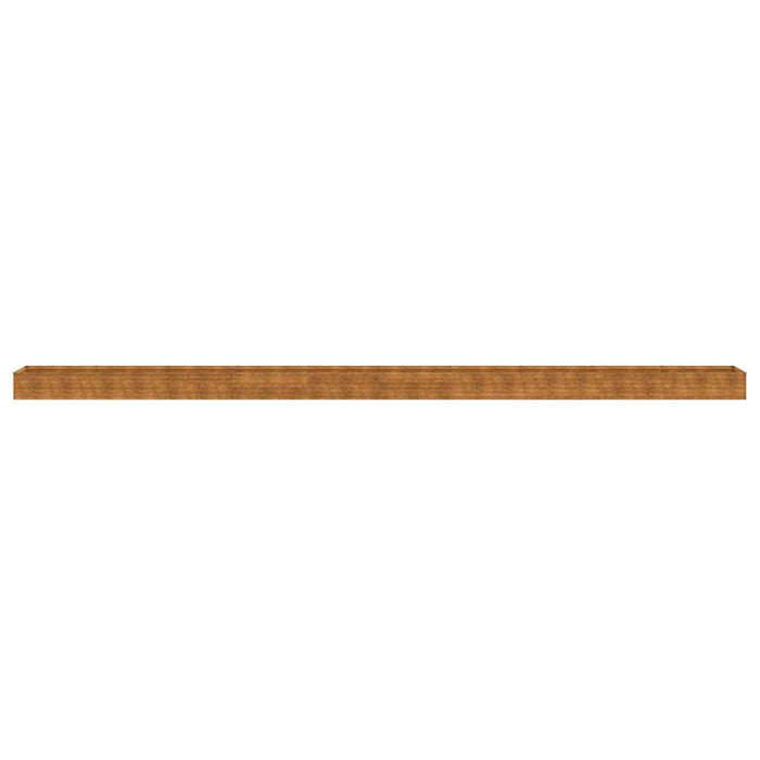 Strat înălțat de grădină, 960x50x36 cm, oțel corten - WALTI WALTI