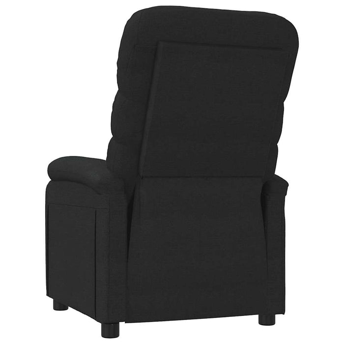 Fotoliu rabatabil, negru, material textil - WALTI WALTI