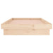 Cadru de pat cu LED, 90x200 cm, lemn masiv - WALTI WALTI
