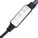 Cadru de pat cu LED, 100x200 cm, lemn masiv - WALTI WALTI