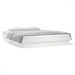 Cadru de pat cu LED, alb, 160x200 cm, lemn masiv - WALTI WALTI