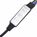 Cadru de pat cu LED, alb, 160x200 cm, lemn masiv - WALTI WALTI