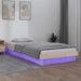Cadru de pat cu LED, Single, 90x190 cm, lemn masiv - WALTI WALTI