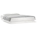 Cadru de pat cu LED mic dublu, alb, 120x190 cm, lemn masiv - WALTI WALTI