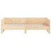 Pat extensibil de zi, 2x(80x200) cm, lemn masiv de pin - WALTI WALTI
