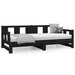 Pat extensibil de zi, negru, 2x(90x190) cm, lemn masiv pin - WALTI WALTI