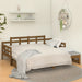 Pat extensibil de zi, maro miere, 2x(90x190) cm, lemn masiv pin - WALTI WALTI
