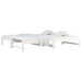 Pat de zi extensibil, alb, 2x(80x200) cm, lemn masiv de pin - WALTI WALTI