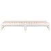 Pat de zi extensibil, alb, 2x(80x200) cm, lemn masiv de pin - WALTI WALTI