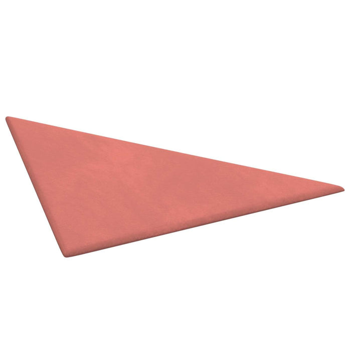 Tăblie de Pat pentru Perete 12 pcs Roz Catifea WALTI