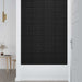 Tăblie de Pat pentru Perete 12 pcs Negru 30 x 15 cm - WALTI WALTI