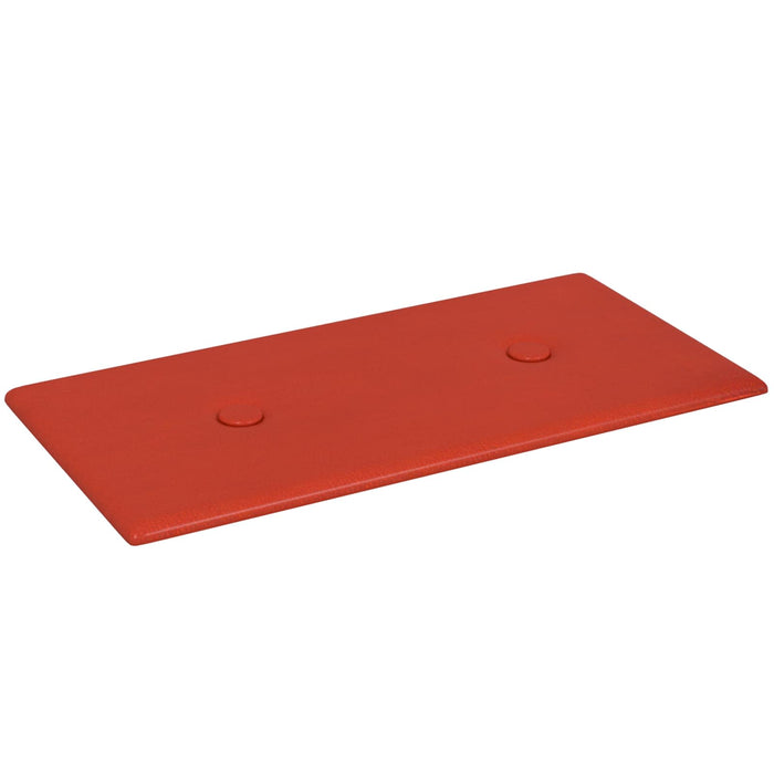 Tăblie de Pat pentru Perete 12 pcs Roșu 30 x 15 cm WALTI