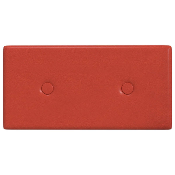 Tăblie de Pat pentru Perete 12 pcs Roșu 30 x 15 cm WALTI