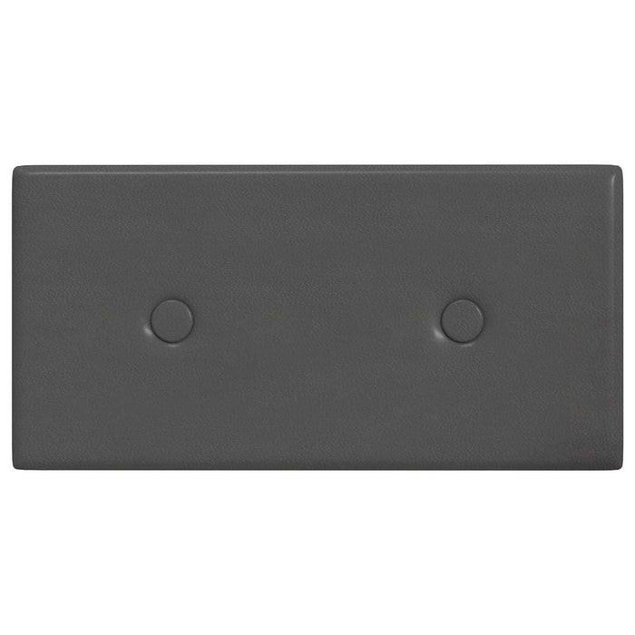 Tăblie de Pat pentru Perete 12 pcs Gri 30 x 15 cm WALTI