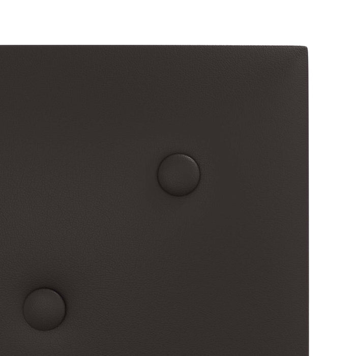 Tăblie de Pat pentru Perete 12 pcs Negru 30 x 30 cm - WALTI WALTI