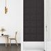 Tăblie de Pat pentru Perete 12 pcs Negru 30 x 30 cm - WALTI WALTI